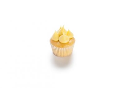 Lemon Vanilla Swirl Cupcake